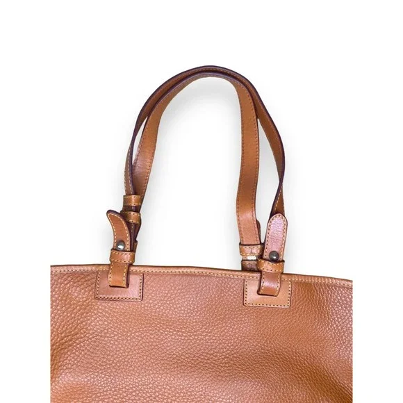 Dooney & Bourke Leather Convertible Shopper in Desert - Picture 3 of 14